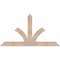 Ekena Millwork Richland Smooth Timber Gable Bracket, Douglas Fir, 48"W x 26"H x 3 1/2"D x 3 1/2"F, 13/12 Pitch GBW048X26X0404RIC00SDF - alternate 1